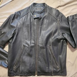 Tanners Avenue moto lambskin genuine leather jacket L